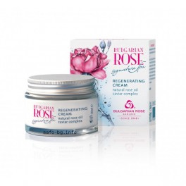 Крем за лице регенериращ с Розово Масло Bulgarian Rose Signature Spa Regenerating face cream Крем за лице регенериращ с Розово Масло Bulgarian Rose Signature Spa Regenerating face cream