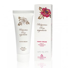Овлажняващ крем за ръце Bulgarian Rose Signature Hand cream