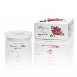 Хидратиращ крем за лице Bulgarian Rose Signature Hydrating face cream Хидратиращ крем за лице Bulgarian Rose Signature Hydrating face cream