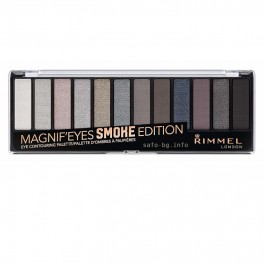 Палитра сенки за очи в 12 цвята Rimmel Magnif'eyes Eyeshadow Palette 