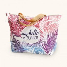 Чанта Yves Rocher Tropical Print Duffle/ Travel/ Beach Bag 