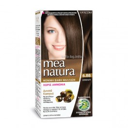 Боя за коса без амоняк № 6.88 Chocolate  Farcom Mea Natura Hair Color with organic extracts