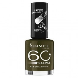 Лак за нокти № 812 Captain Кhaki Rimmel 60 Seconds Nail Polish
