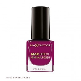 Лак за нокти № 49 Fuchsia Salsa Max Factor Max Effect Mini Nail Polish