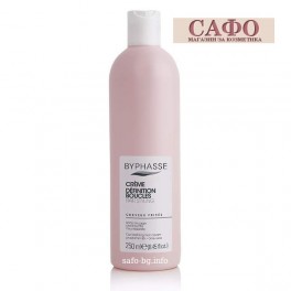 Крем за оформяне на къдрава коса Byphasse Activ boucles nourishing cream curly hair