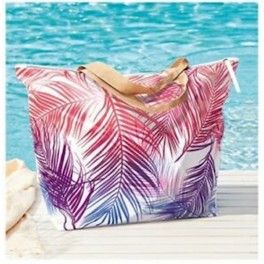 Чанта Yves Rocher Tropical Print Duffle/ Travel/ Beach Bag Чанта Yves Rocher Tropical Print Duffle/ Travel/ Beach Bag