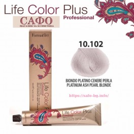 Професионална боя за коса № 10.102 Platinum Blonde Ash Pearl Irise FarmaVita Life Color Plus Професионална боя за коса № 10.102 Platinum Blonde Ash Pearl Irise FarmaVita Life Color Plus