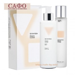 Комплект от лосион за тяло и тоалетна вода Seventeen Peach Cloud Sет Body Silk & Edt Комплект от лосион за тяло и тоалетна вода Seventeen Peach Cloud Sет Body Silk & Edt
