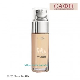 Течен фон дьо тен за естествен тен L'Oreal True Match Super Blendable Foundation - SPF 17