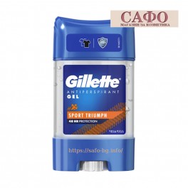 Део стик гел против изпотяване за мъже Gillette Sport Triumph Anti-Perspirant Gel for Men