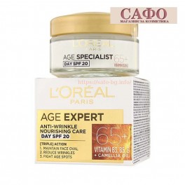 Крем за лице дневен Loreal Paris Age Specialist 65+ Day Cream