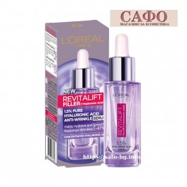 Серум за лице с Хиалуронова Киселина Loreal Revitalift Filler HA Serum Серум за лице с Хиалуронова Киселина Loreal Revitalift Filler HA Serum