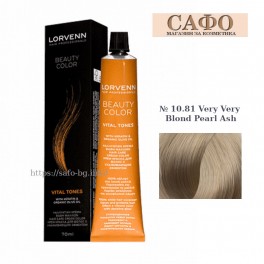Професионална боя за коса Червени тонове Lorvenn Permanent Hair Color Beauty Color Supreme Reds