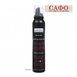Пяна за коса "пълен обем" Lorvenn Hair art Styling Mousse Absolute Volume