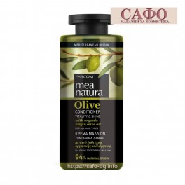 Балсам с натурален зехтин за всеки тип коса FARCOM SERI Mea Natura Olive Hair Conditioner vitality & shine