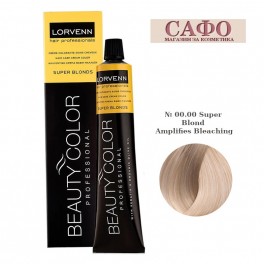 Професионална боя за коса  Ултра Руси, Супер изсветляващи тонове Beauty Color Lorvenn Super Blonds