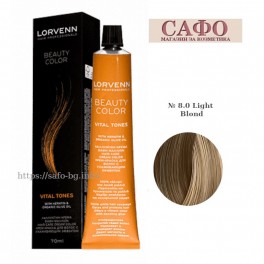 Професионална боя за коса Червени тонове Lorvenn Permanent Hair Color Beauty Color Supreme Reds
