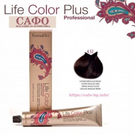 Боя за коса Фармавита FarmaVita Life Color Plus № 4.52 Chocolate Mahogany Brown