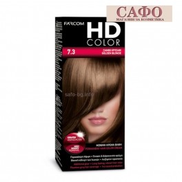 Боя за коса № 7.3 Русо Злато Farcom HD Color Golden Blonde