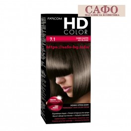  Боя за коса №  7.1 Русо Пепеляво Farcom HD Color Ash Blonde