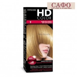  Боя за коса № 9 Русо Много Светло Farcom HD Color Very Light Blonde