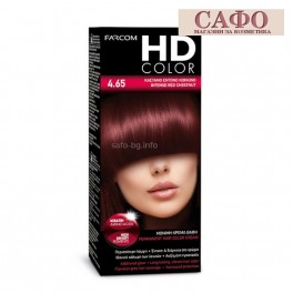  Боя за коса № 4.65 Наситено Кестеняво Червено Farcom HD Color Intense Red Chestnut