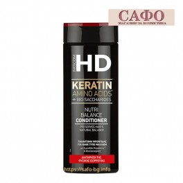 Балсам за мигновено възстановяване  Farcom HD Keratin Nutri Balance Conditioner for all hair types.