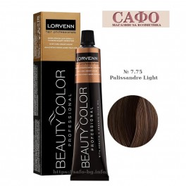 Боя за коса № 7.75 Palissandre Light Lorvenn Permanent Hair Color Beauty Color Chocolate - Coffee Боя за коса № 7.75 Palissandre Light Lorvenn Permanent Hair Color Beauty Color Chocolate - Coffee