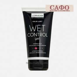 Гел за коса силна фиксация мокър ефект Lorvenn Hair art Wet Control Gel