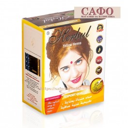 Индийска къна за коса "Хербъл" Herbul Yellow Henna - руса