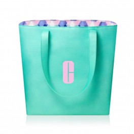 Двустранна платнена чанта Clinique Fabric Tote Bags Reversible Mint Green