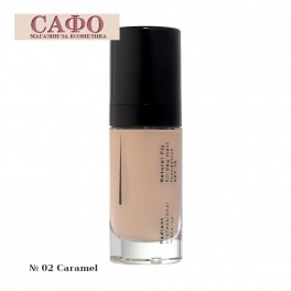 Фон дьо тен за лице матиращ № 02 Caramel Radiant Natural Fix All Day Matt Make Up