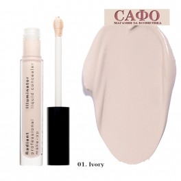Коректор за очи № 01 Ivory Radiant Illuminator Liquid Concealer