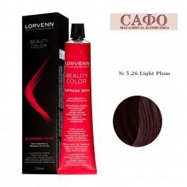 Професионална боя за коса Червени тонове Lorvenn Permanent Hair Color Beauty Color Supreme Reds
