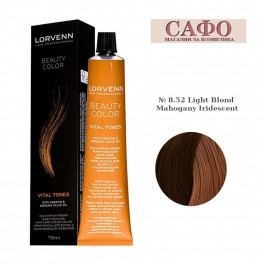 Професионална боя за коса Червени тонове Lorvenn Permanent Hair Color Beauty Color Supreme Reds