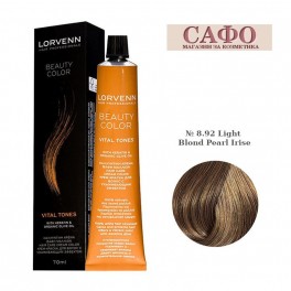 Боя за коса Лорвен Lorvenn Hair Professionals Beauty Color № 8.92 Light Blond Pearl Irise 