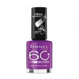 Лак за нокти № 605 Purple Reign Rimmel 60 Seconds Nail Polish