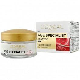 Дневен крем за лице с лифтинг ефект L'Oreal Age Specialist 45+ Day Cream