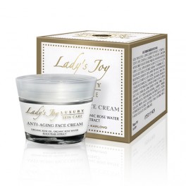 Крем за лице против стареене Вulgarian Rose Karlovo Lady's Joy Luxury Аnti-Aging Face Cream Крем за лице против стареене Вulgarian Rose Karlovo Lady's Joy Luxury Аnti-Aging Face Cream