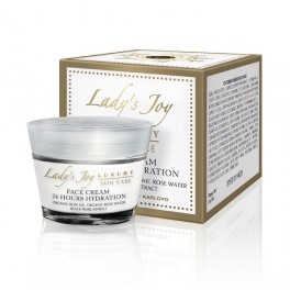 Крем за лице за 24 часа хидратация Вulgarian Rose Karlovo Lady's Joy Luxury Face Cream 24 Hours Hydration Крем за лице за 24 часа хидратация Вulgarian Rose Karlovo Lady's Joy Luxury Face Cream 24 Hours Hydration