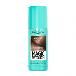 Спрей за коса за прикриване на бели корени Loreal Paris Magic Retouch Brown