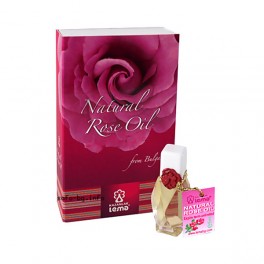 Розово масло в стъклено шише Lema 100% Natural Bulgarian Rose oil (otto) 5.0 ml in glass bottles