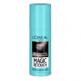 Спрей за коса за прикриване на бели корени Loreal Paris  Magic Retouch Dark Iced Brow