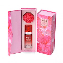 Комплект две части роза сапун и парфюм Biofresh Gift set Rose of Bulgaria with Perfume 25 ml and Rose glycerin soap